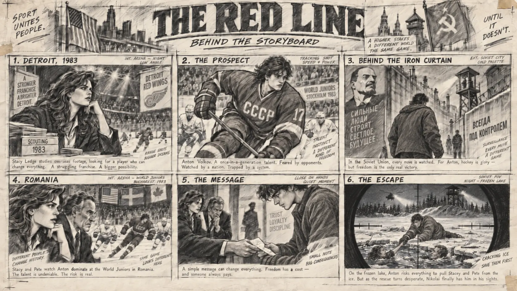 The Red Line escape across divided Europe